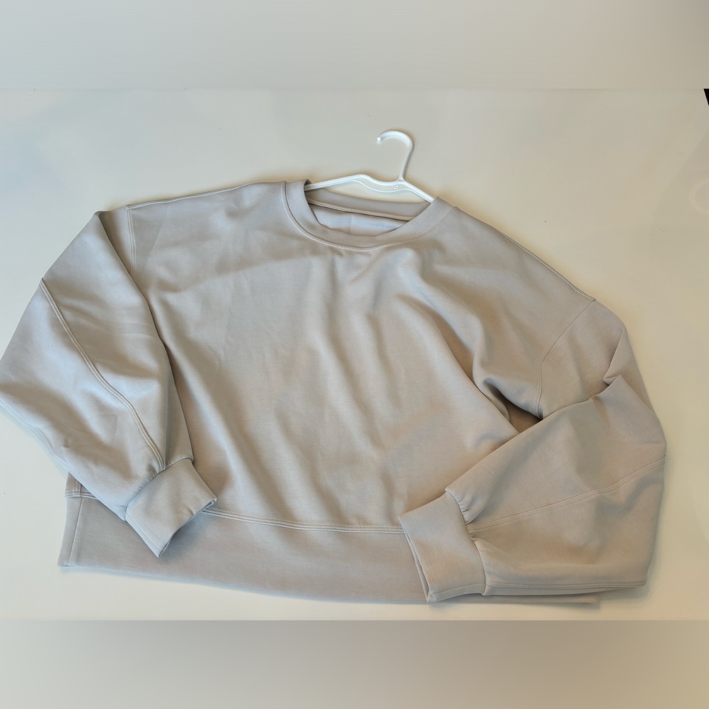 COPY - Softstreme perfectly oversized cropped crew